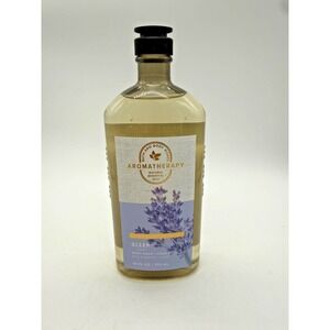 Bath And Body Works Aromatherapy Sleep Lavender Vanilla Body Wash Foam Bath 10oz